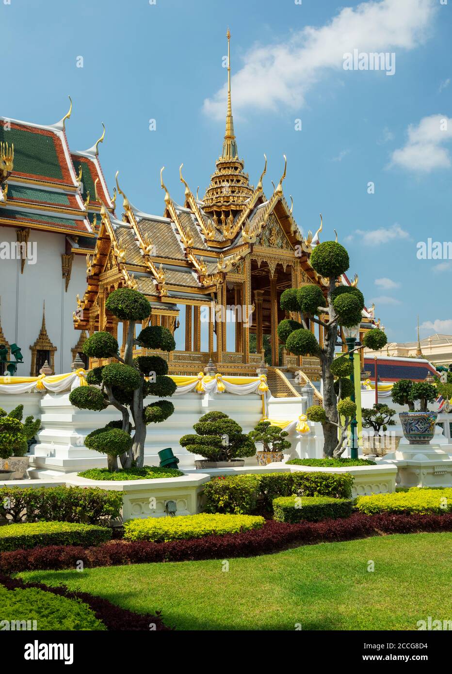 Il Grand Palace, Bangkok, Thailandia Foto Stock