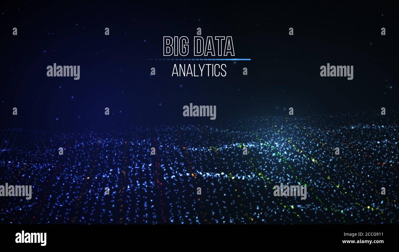 Business inteligence sfondo tecnologico. Il codice binario di algoritmi di apprendimento profondo. La realtà virtuale di analisi. La scienza dei dati macchina di apprendimento. Artificial Illustrazione Vettoriale