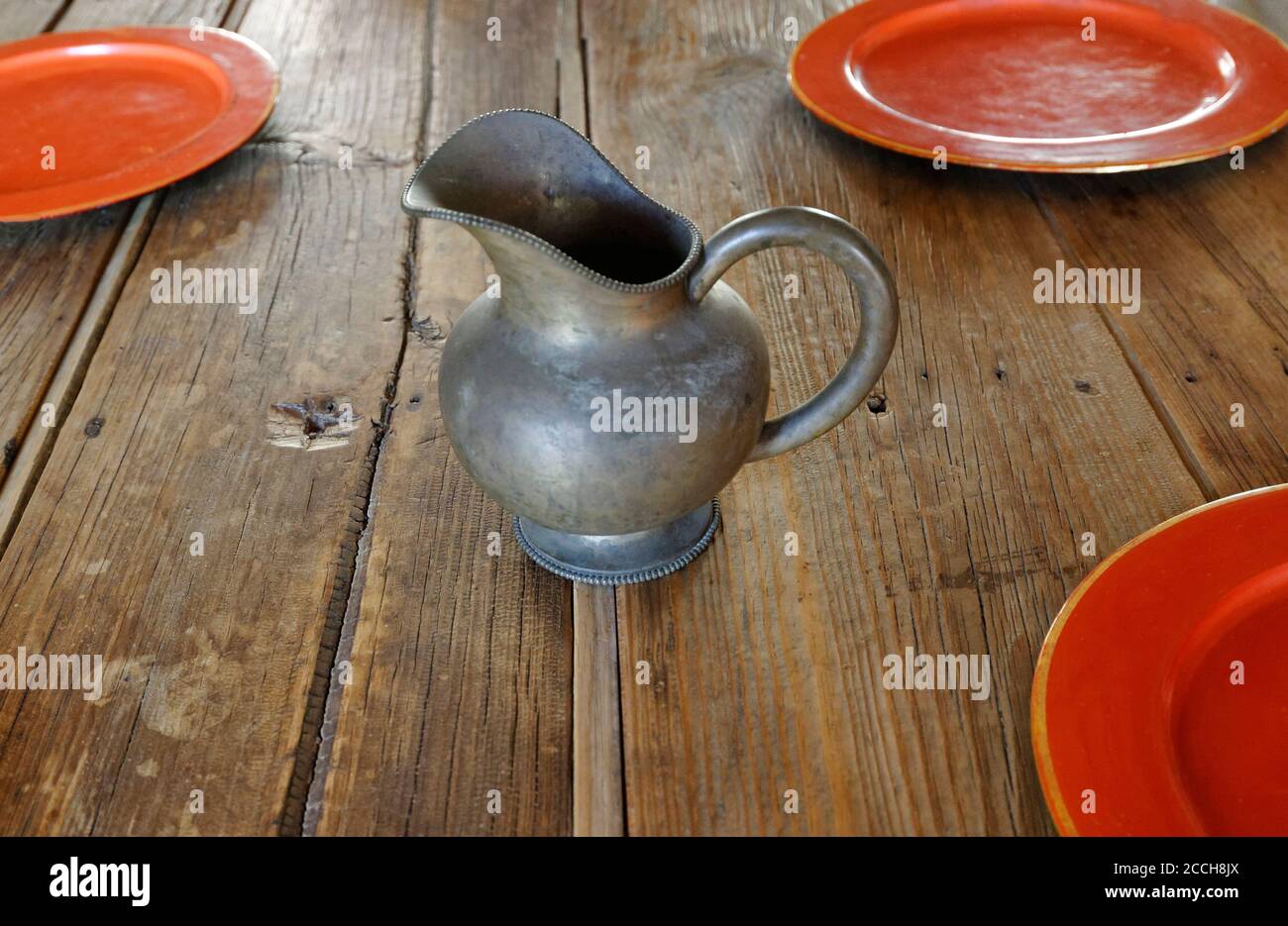 Impostazione del tavolo a Lisbona Portogallo Foto Stock