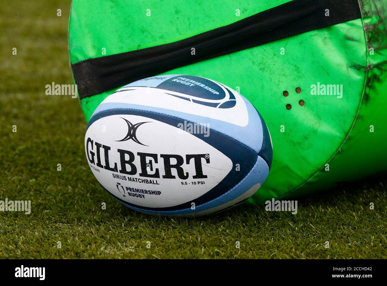 HENDON, Regno Unito, 22 AGOSTO: Palla da ballo durante il rugby Gallagher Premiership tra Saracens e Harlequins allo stadio Allianz Park, Hendonon 22 agosto 2020 Credit: Action Foto Sport/Alamy Live News Foto Stock