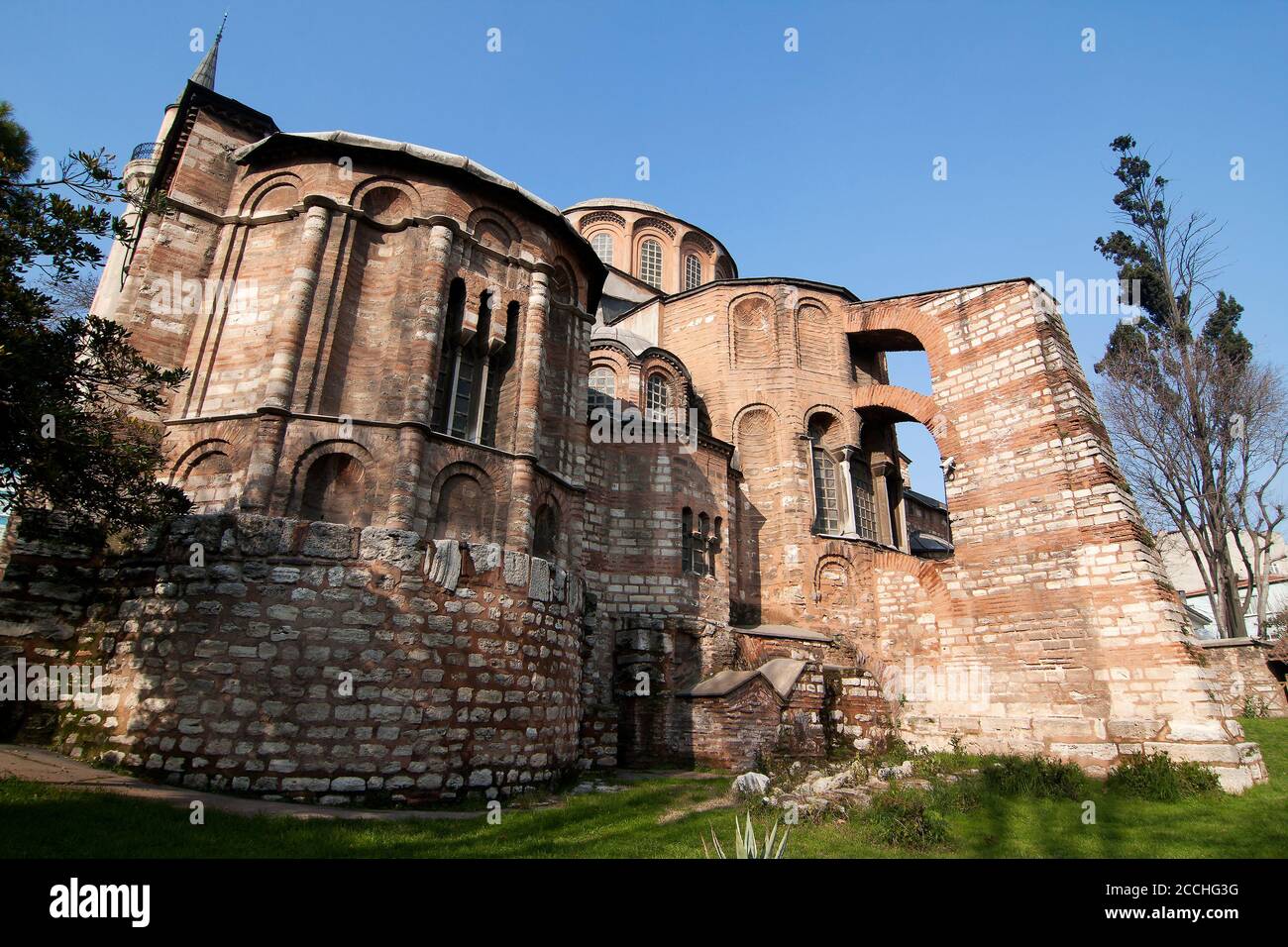 Museo Chora, (Kariye Chiesa) Istanbul, Turchia. Foto Stock