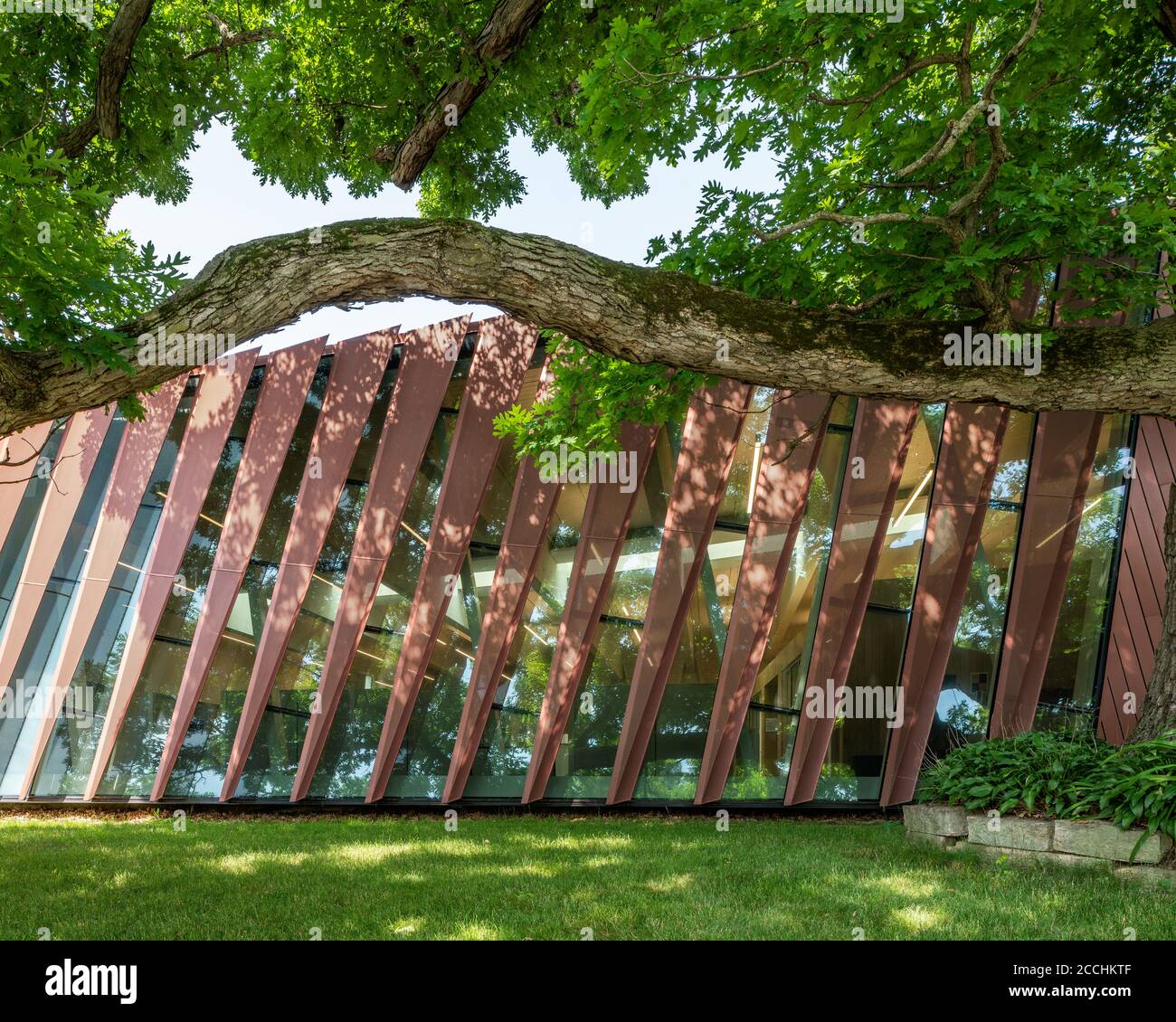 Edificio del campus della University of Iowa Foto Stock