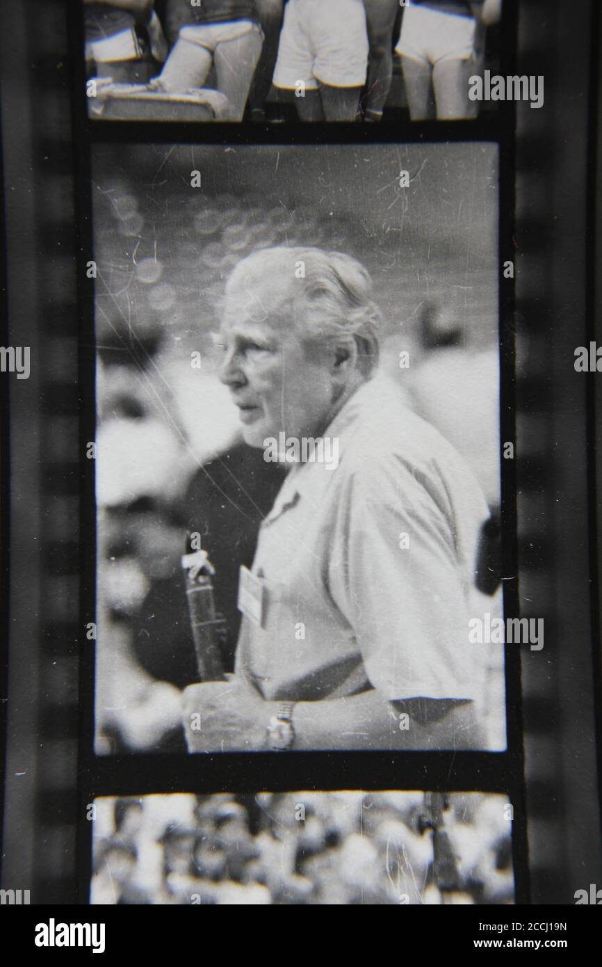 Bella fotografia in bianco e nero degli anni '70 di un clarinetto. Foto Stock