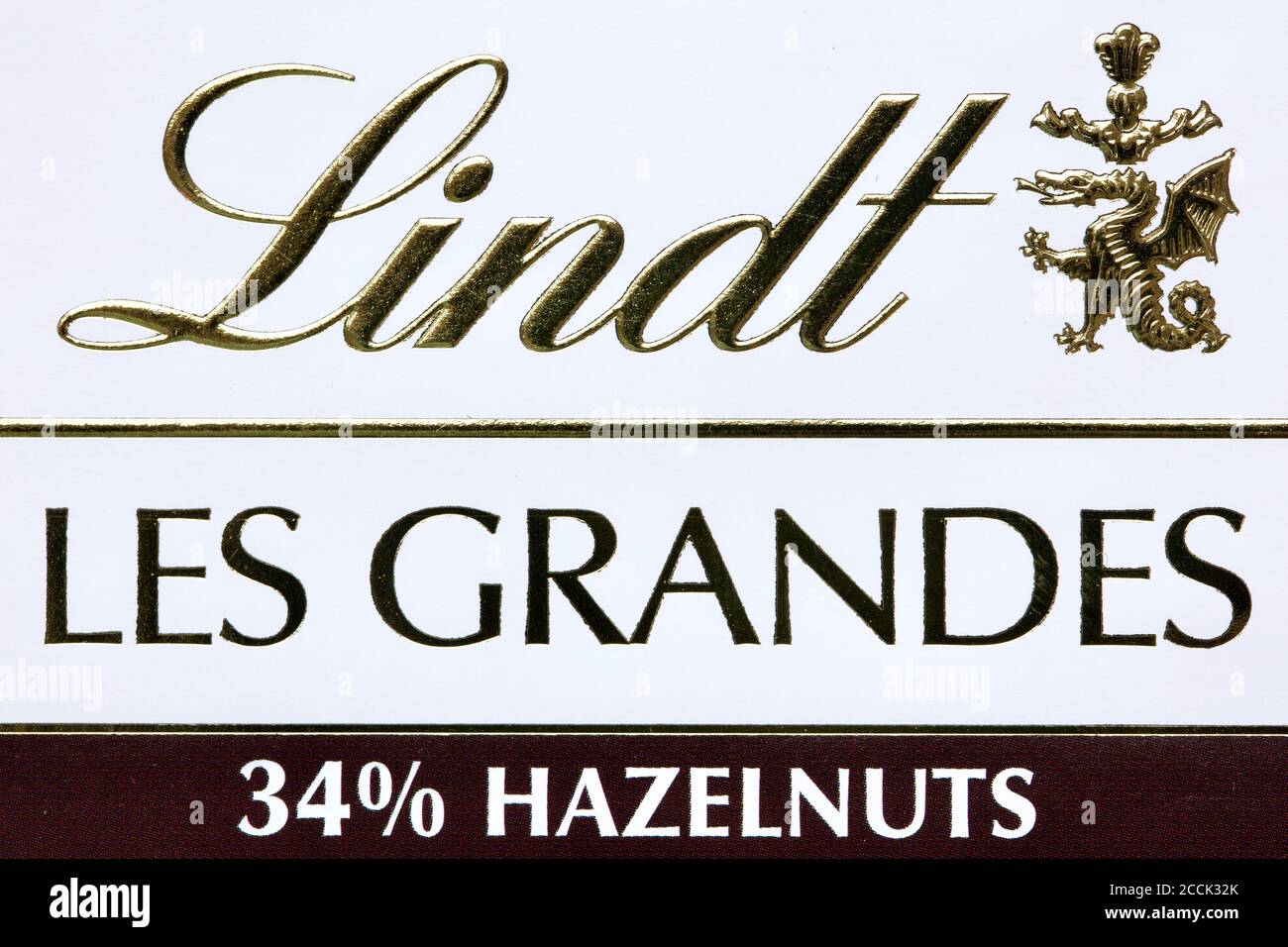 Lindt - cioccolatiere svizzero Foto Stock