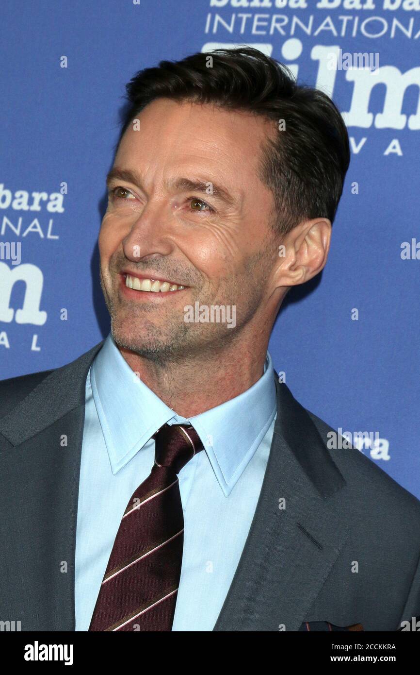 LOS ANGELES - NOV 19: Hugh Jackman al SBIFF Kirk Douglas Award in onore di Hugh Jackman al Ritz Carlton Bacara il 19 novembre 2018 a Santa Barbara, CA Foto Stock