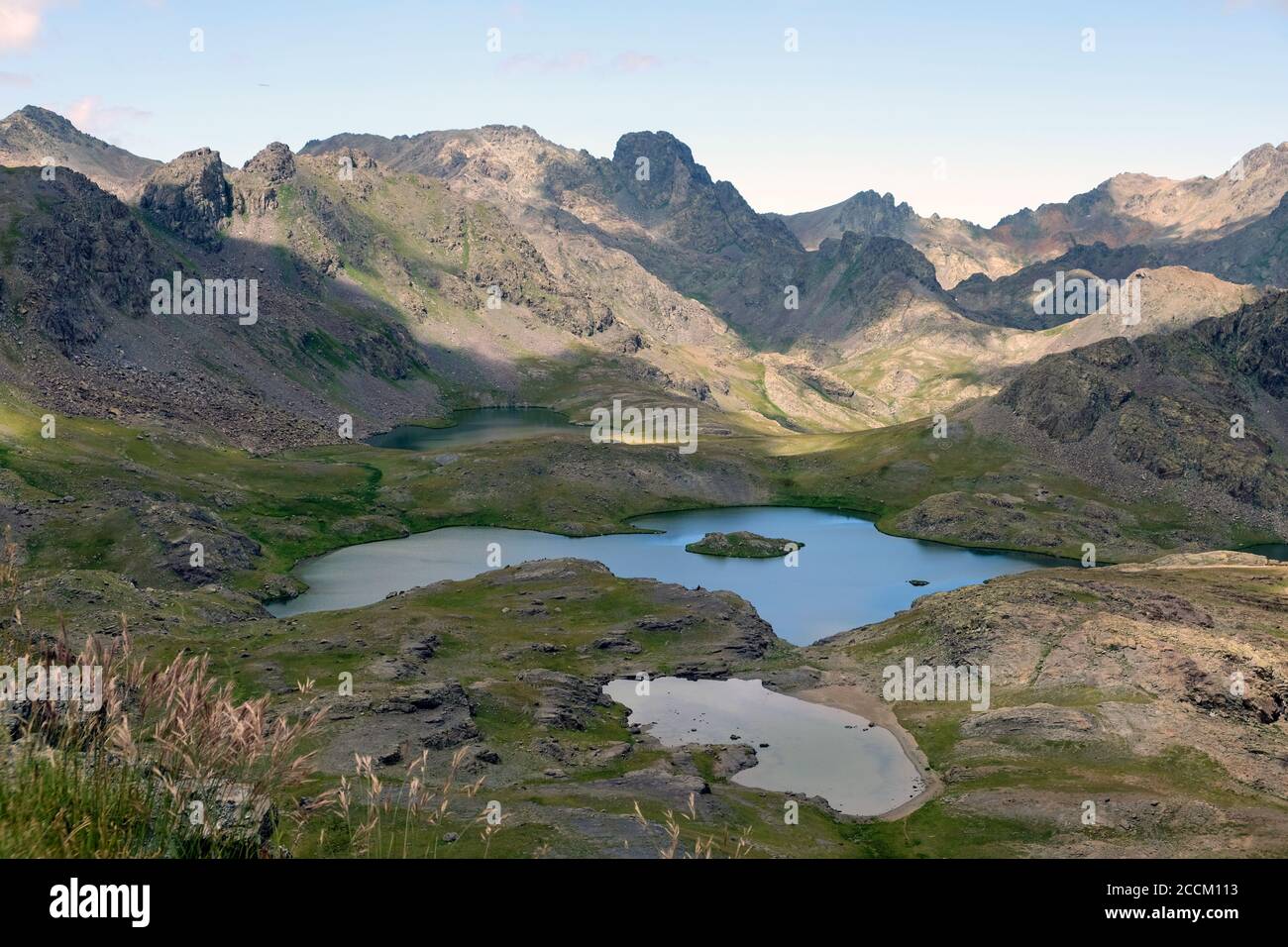 Yedigöller laghi glaciali nel villaggio di Moryayla nel Distretto di Ispir in provincia di erzurum Foto Stock