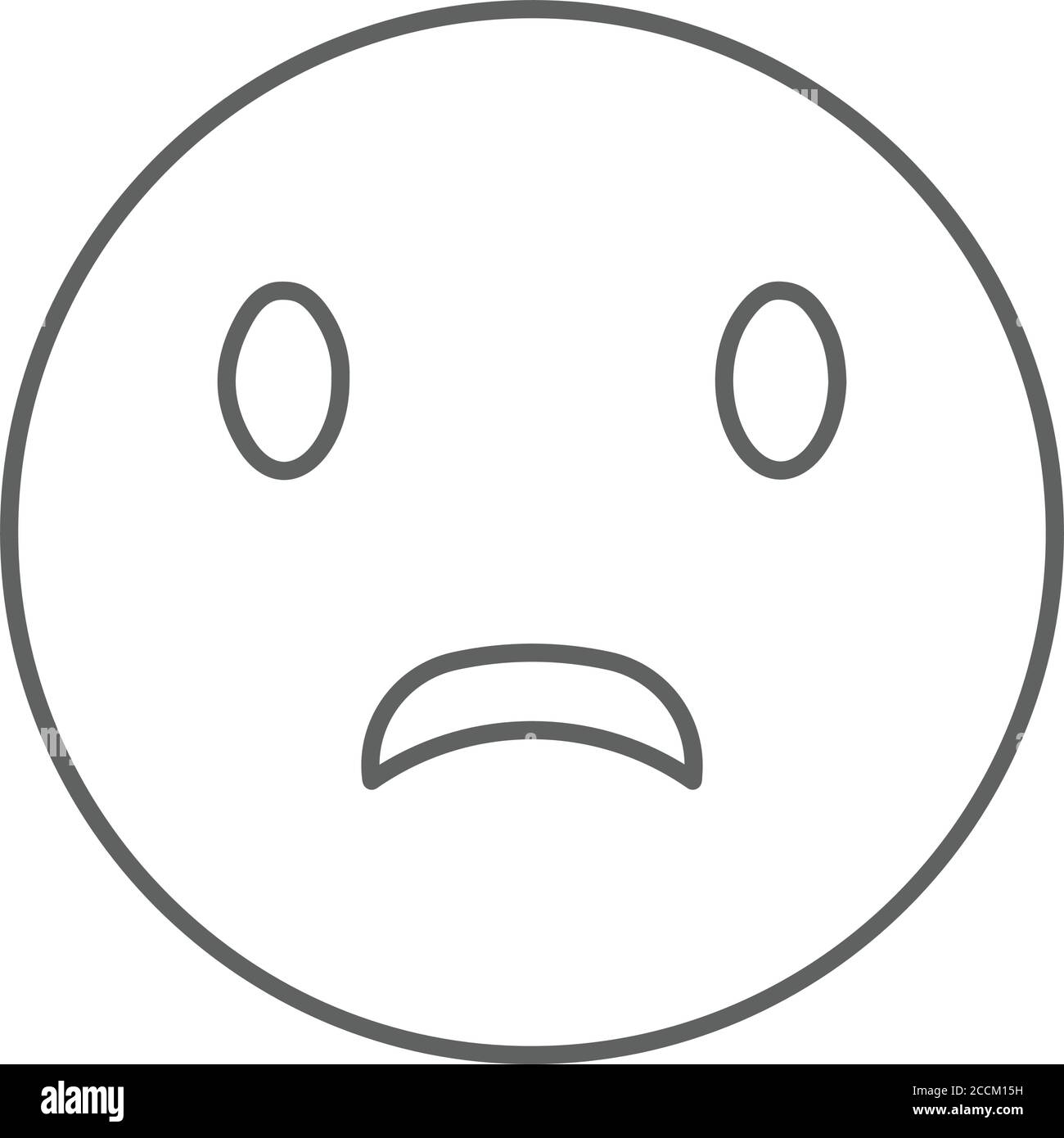 Emozione, feedback negativo icona - perfetto per l'uso nella progettazione e lo sviluppo di siti web, file stampati e presentazioni, materiali promozionali, Illust Illustrazione Vettoriale