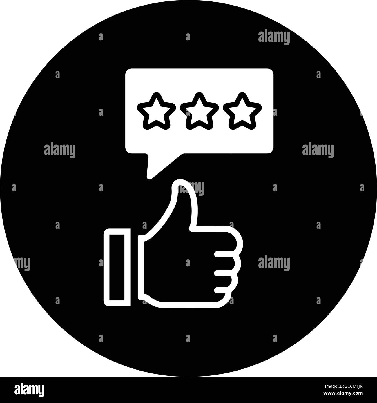 L'icona di recensioni, valutazioni e feedback è isolata su sfondo bianco. Semplice illustrazione vettoriale per grafica e web design o per scopi commerciali. Illustrazione Vettoriale