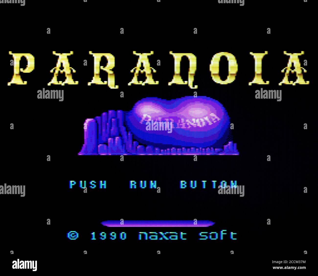 Paranoia - PC Engine Videogame - solo per uso editoriale Foto Stock