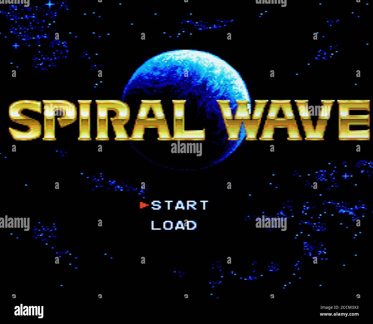 Spiral Wave - PC Engine Videogame - solo per uso editoriale Foto Stock