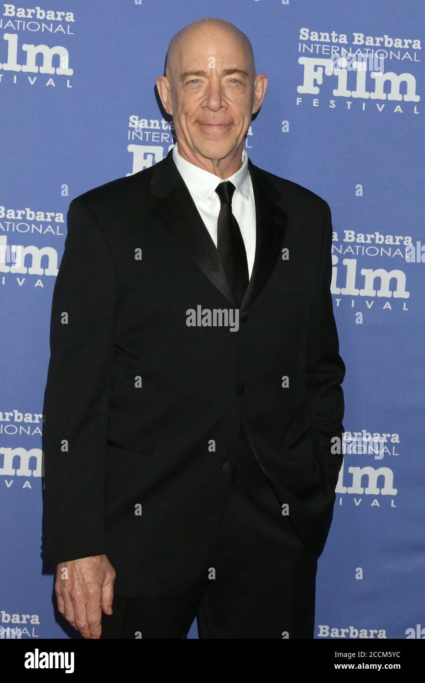 LOS ANGELES - NOV 19: JK Simmons al SBIFF Kirk Douglas Award in onore di Hugh Jackman al Ritz Carlton Bacara il 19 novembre 2018 a Santa Barbara, CA Foto Stock