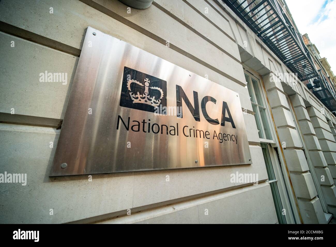 LONDON- National Crime Agency - Ufficio non ministeriale del governo britannico a Westminster Foto Stock