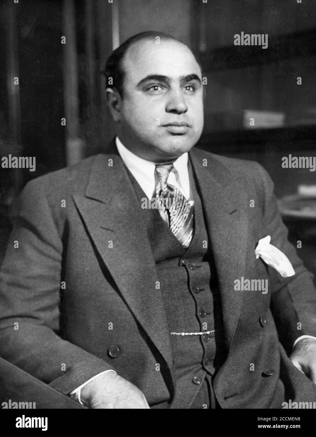 Al Capone, c.1931 Foto Stock