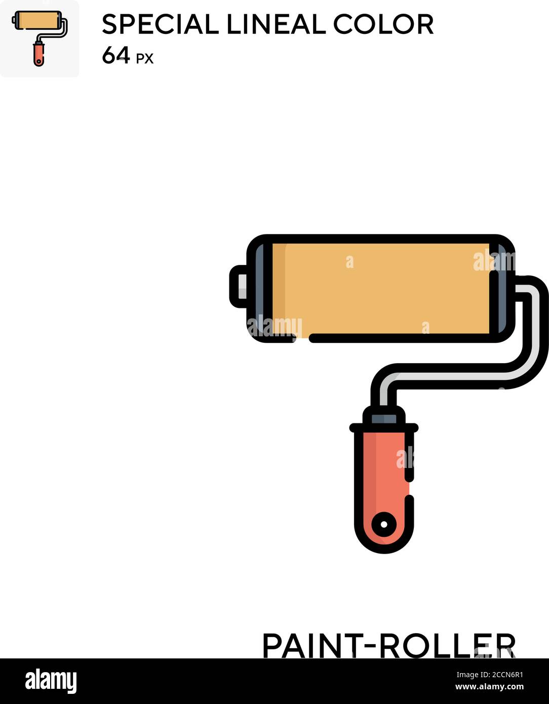 Icona colore lineare speciale target. Modello di disegno simbolo illustrazione per elemento dell'interfaccia utente Web mobile. Pittogramma moderno a colori perfetto su tratti modificabili. Illustrazione Vettoriale