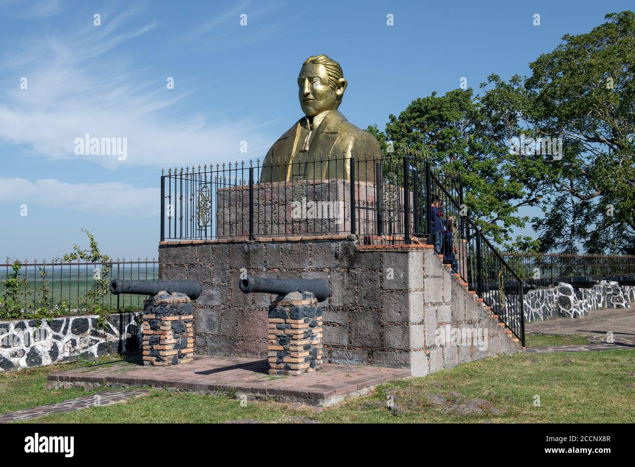 Contaduria (antico forte e rovine della chiesa) a San Blas, Messico Foto Stock
