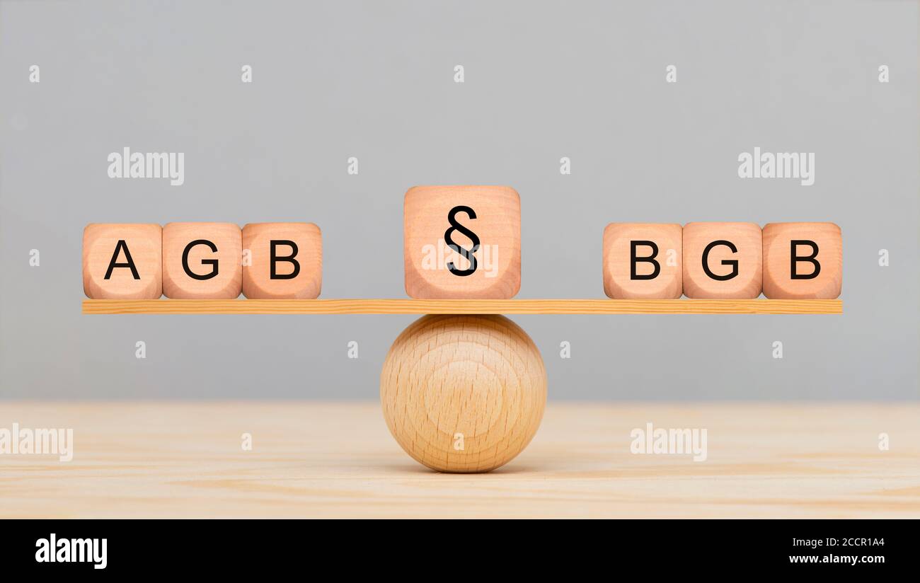 BAG für Recht und Gesetz Foto Stock