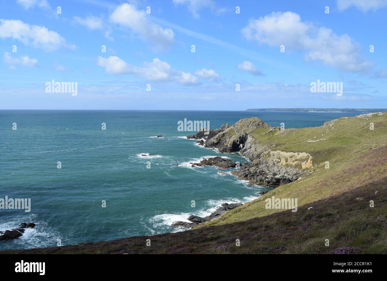 Punto Cudden sotto il cielo blu Foto Stock