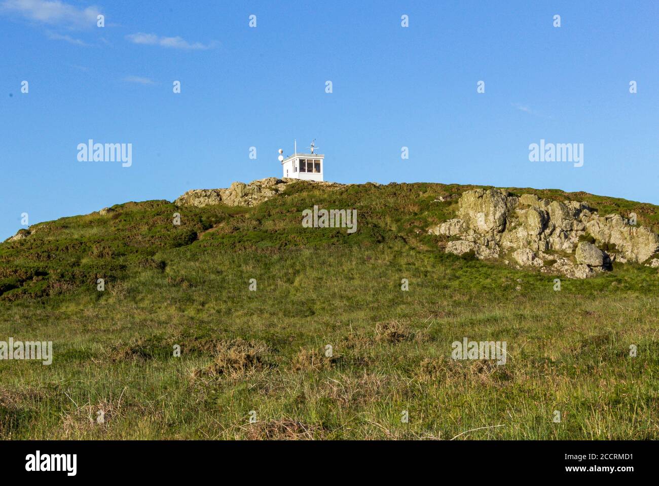 Punto panoramico in cima alla collina costiera Foto Stock