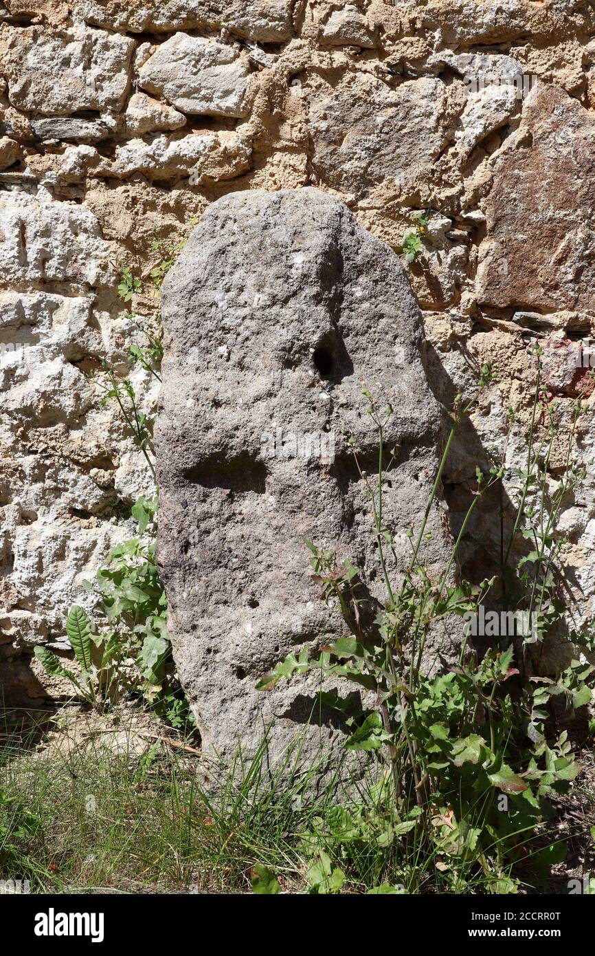 Croce di conciliazione nella città di Manetin, Repubblica Ceca Foto Stock