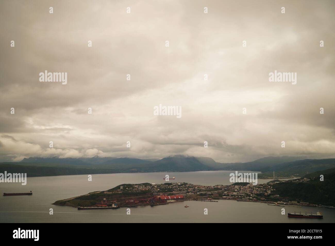 Narvik City Foto Stock