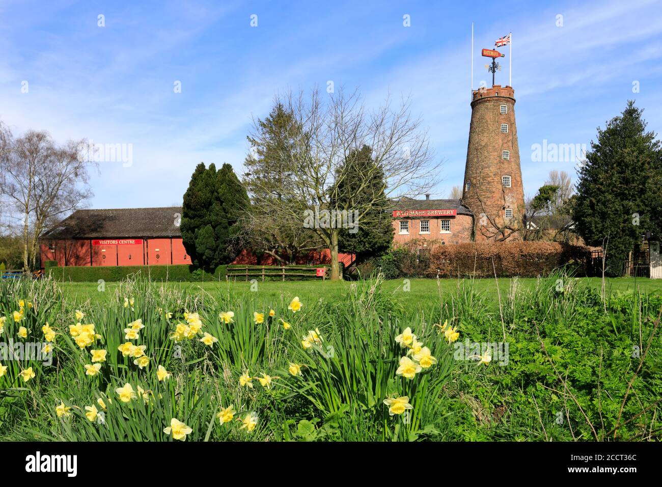 The Batemans Brewery, Wainfleet All Saints, East Lindsey District, Lincolnshire, Inghilterra, Regno Unito Foto Stock