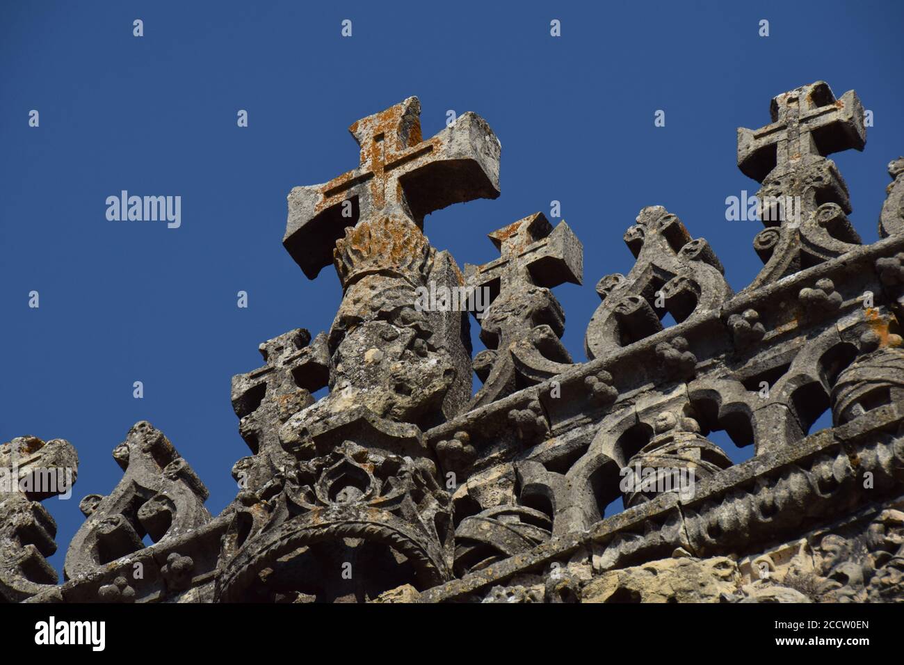 Convento del Cristo Tomar Portogallo monumento storico del templari templarios Foto Stock