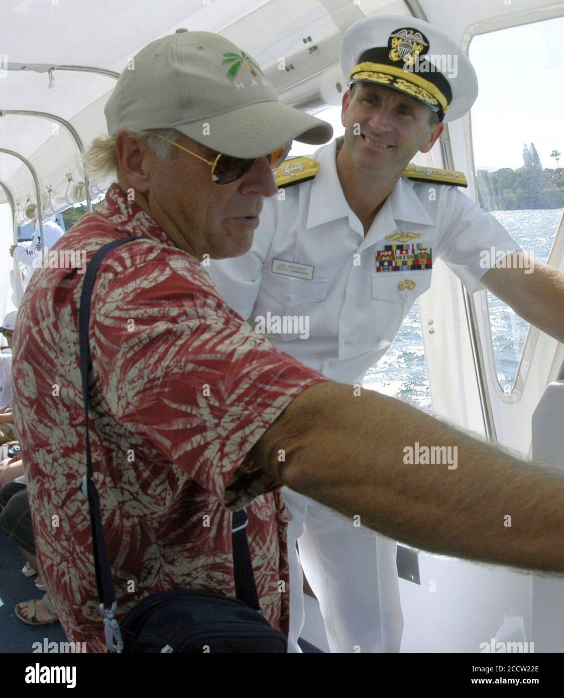 Jimmy buffet Navy (tagliato). Foto Stock