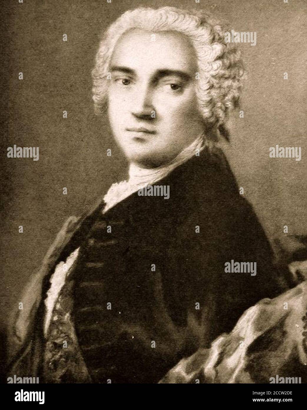 Johann Adolph Hasse. Foto Stock