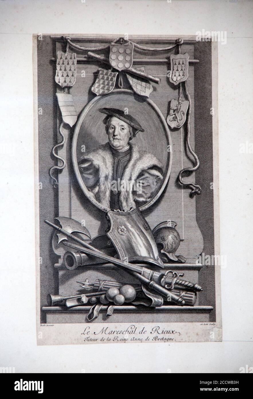 Jean IV de Rieux. Foto Stock