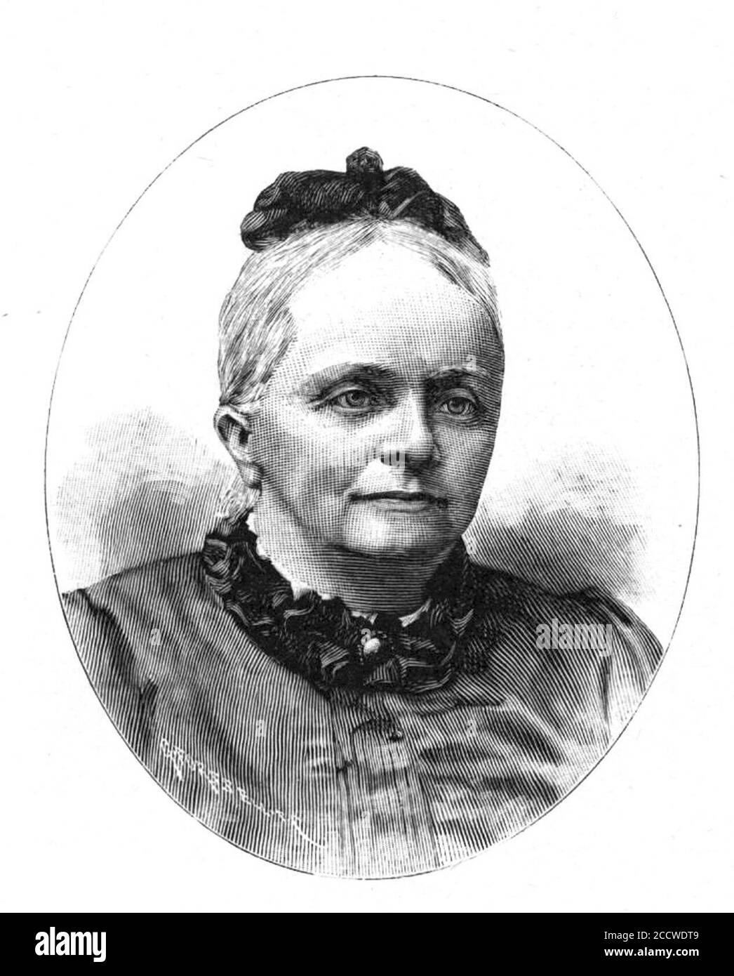 Johanna Christina von Hofsten Idun 1893, nr 44. Foto Stock