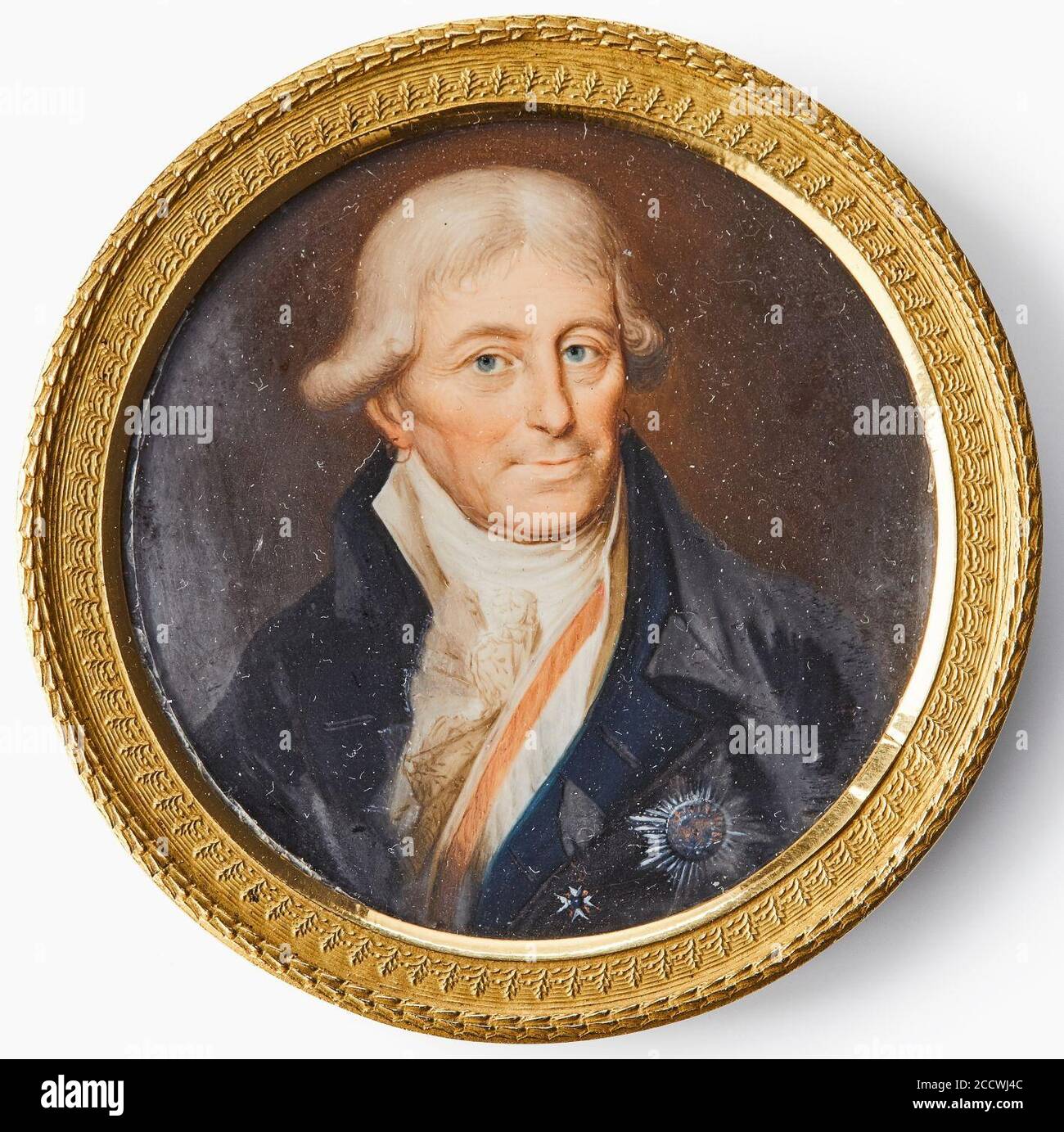 Johan Jacob de Geer af Finspong. Foto Stock