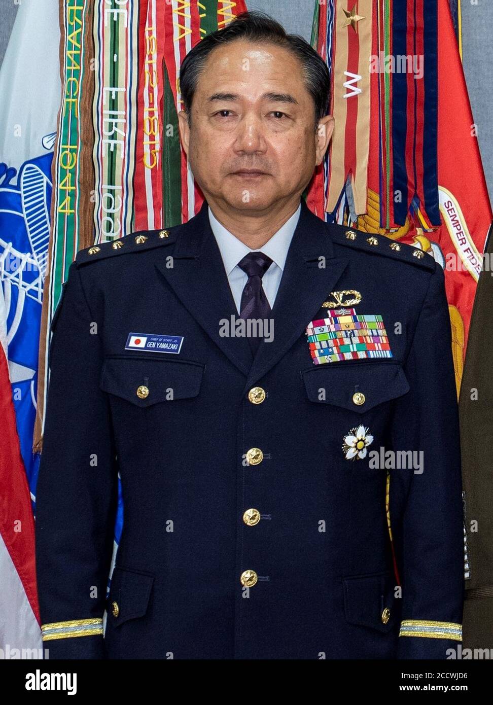 JGSDF Generale Koji Yamazaki Foto Stock