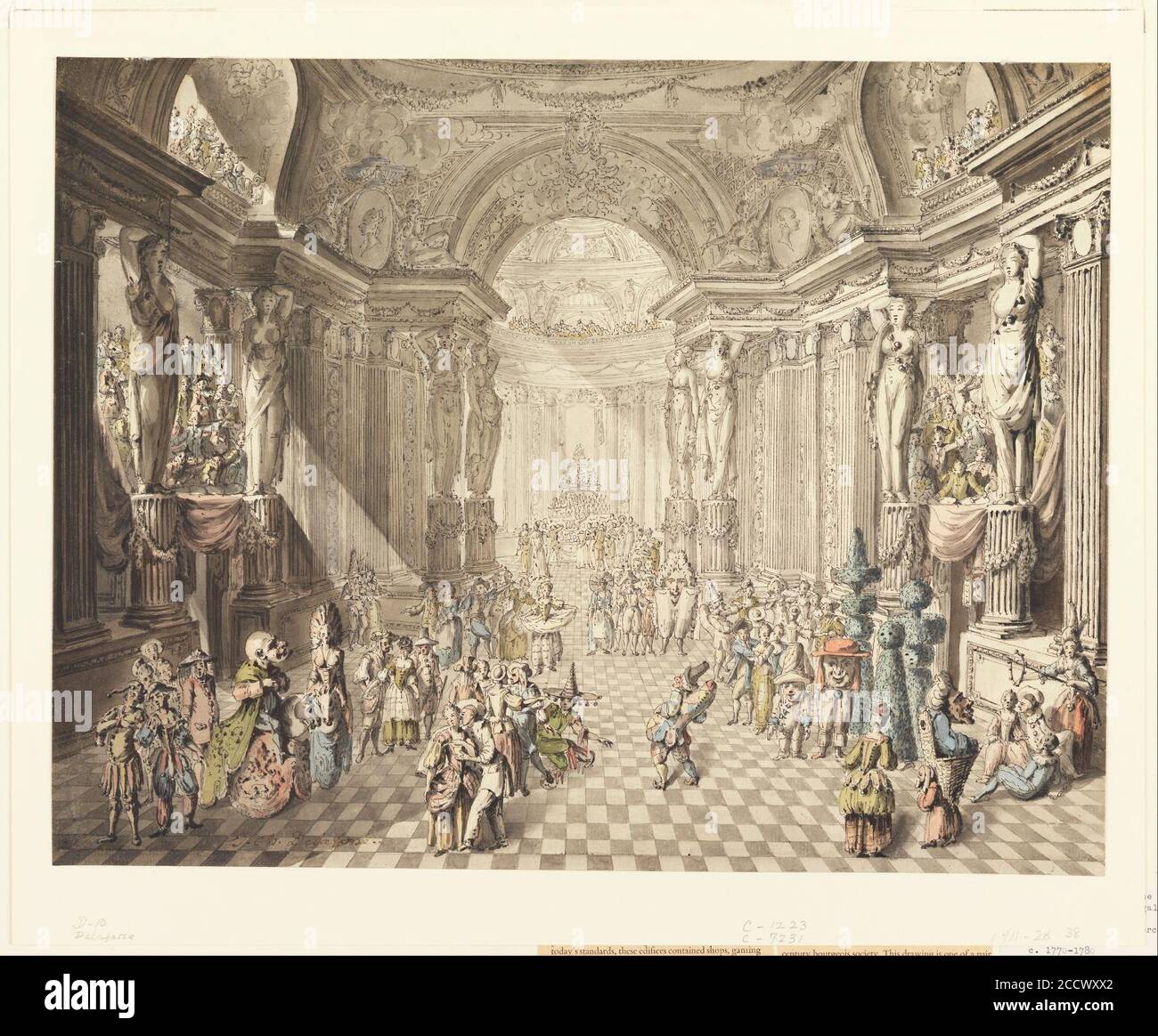 Jean-Charles Delafosse - una Masquerade Foto Stock