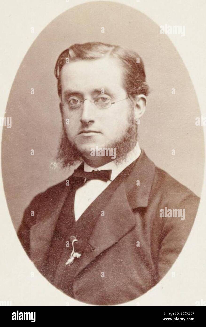 Jerome Alexandre Sillem (1840-1912). Foto Stock