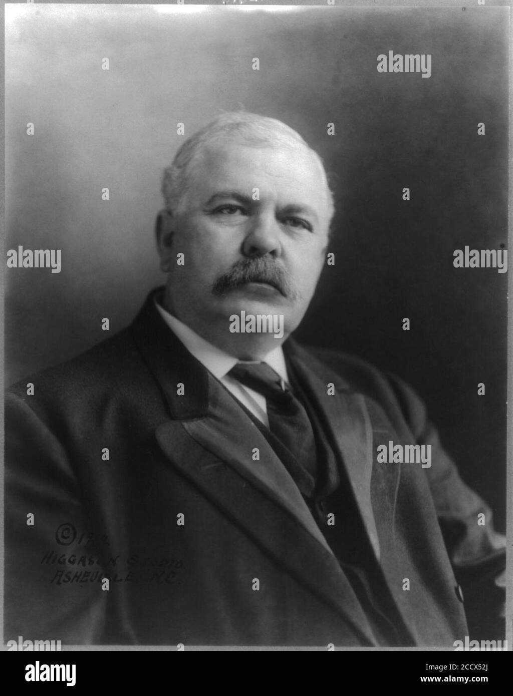Jeter Connelly Pritchard, 1857-1921, testa e spalle ritratto, rivolto verso destra Foto Stock
