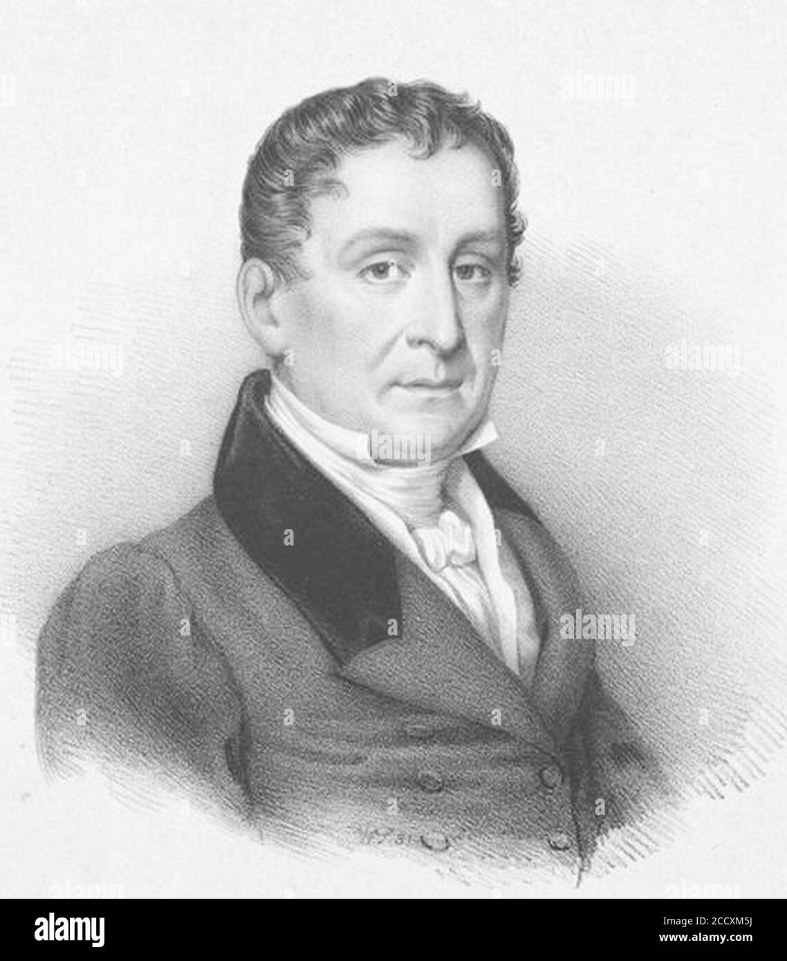 Johann Baptist Cramer di William Sharp. Foto Stock