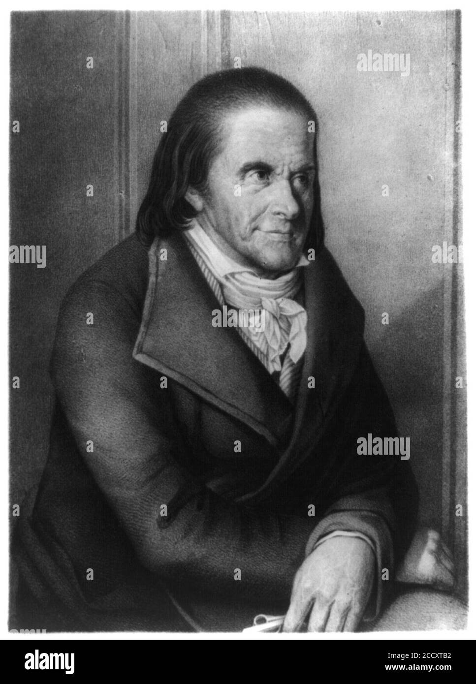 Johann Heinrich Pestalozzi, mezza lunghezza ritratto Foto Stock