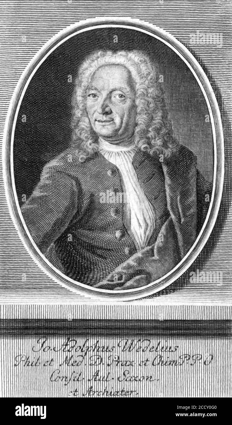 Johann-Adolph-Wedel. Foto Stock