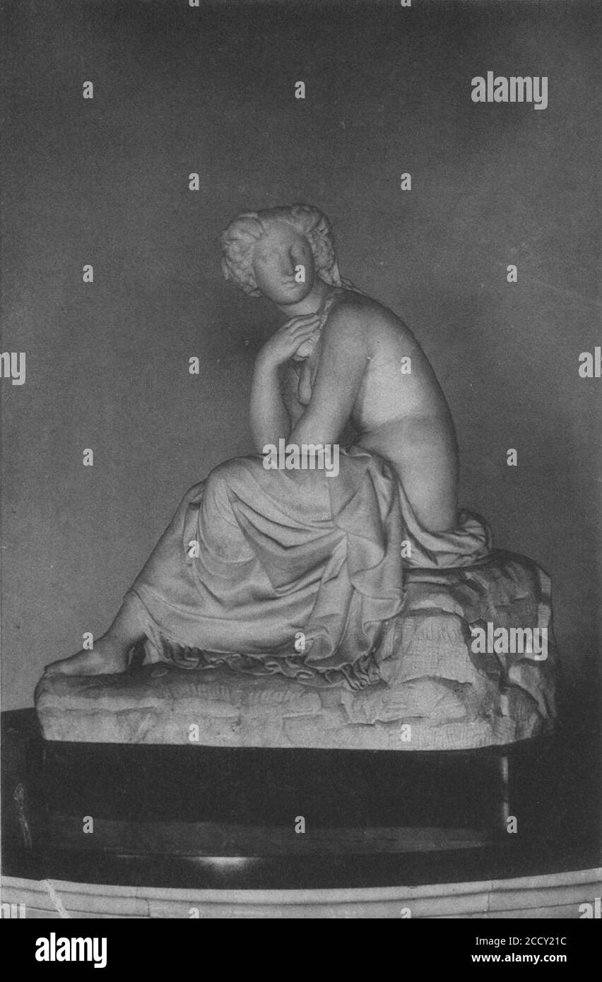 Johannes Cappeller, Sitzende Meergöttin (Ariadne). Foto Stock