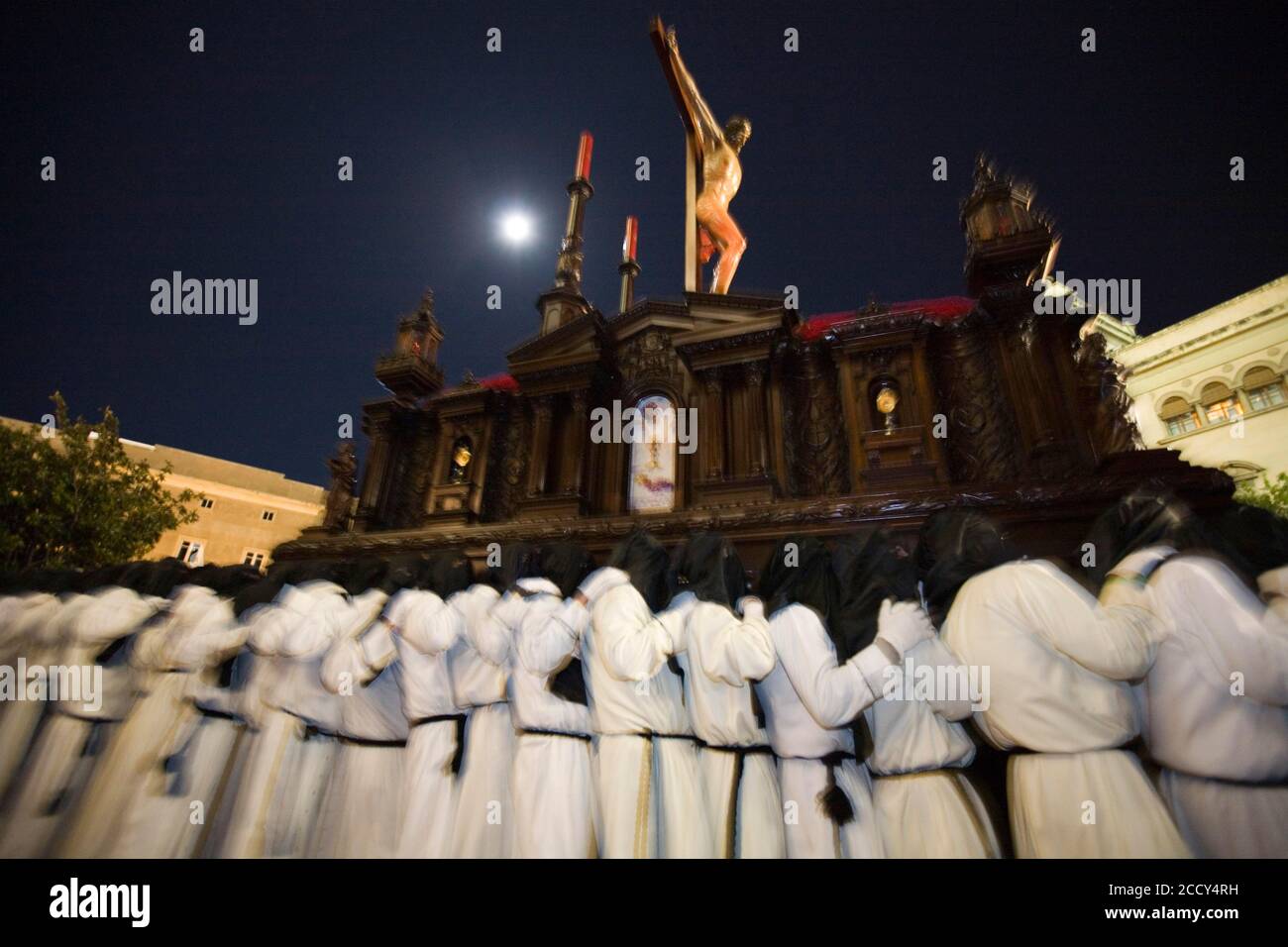 La processione dei due incontri, Cattedrale di Jaen, Spagna Foto Stock