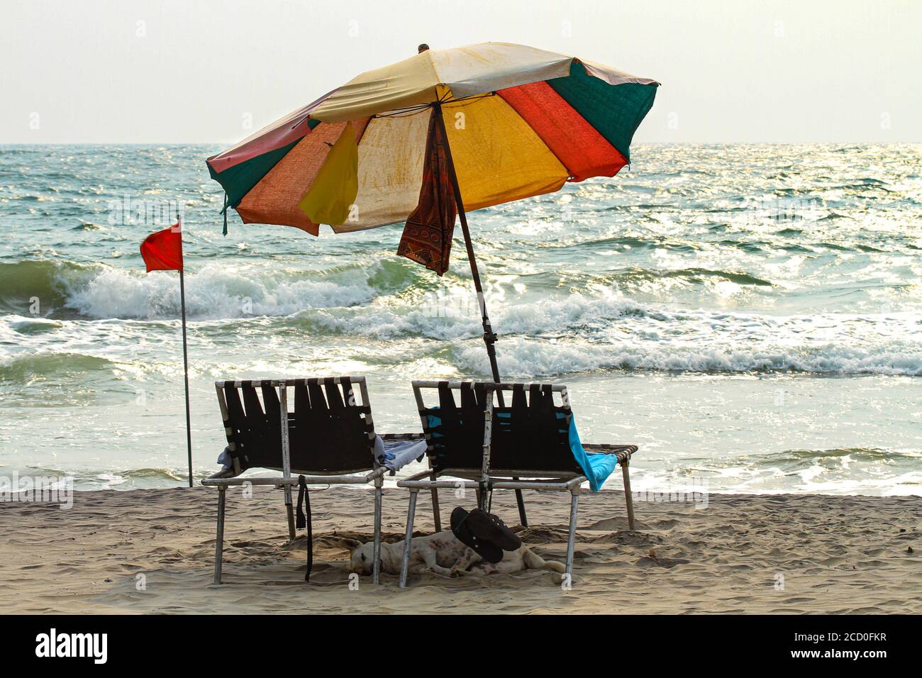 Turisti godendo di mare e surf attività in vacanza in Kovalam luna di miele spiaggia Kerala India, le migliori spiagge del mondo Foto Stock