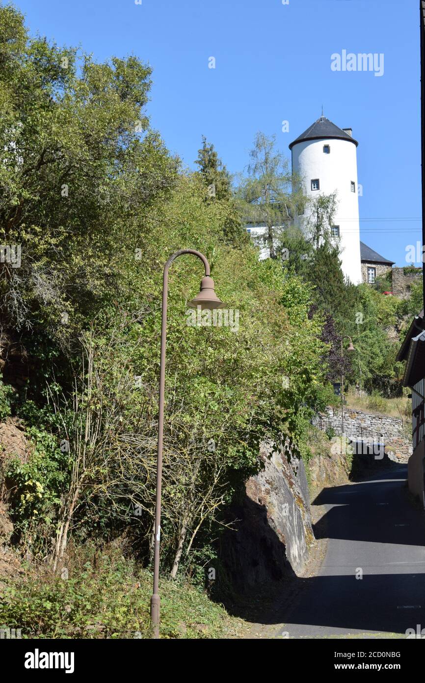 Burg Kreuzberg an der Ahr Foto Stock