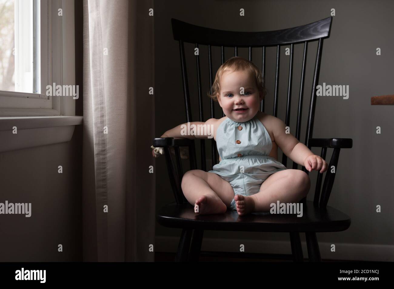 Ritratto sorridente per bambini Foto Stock