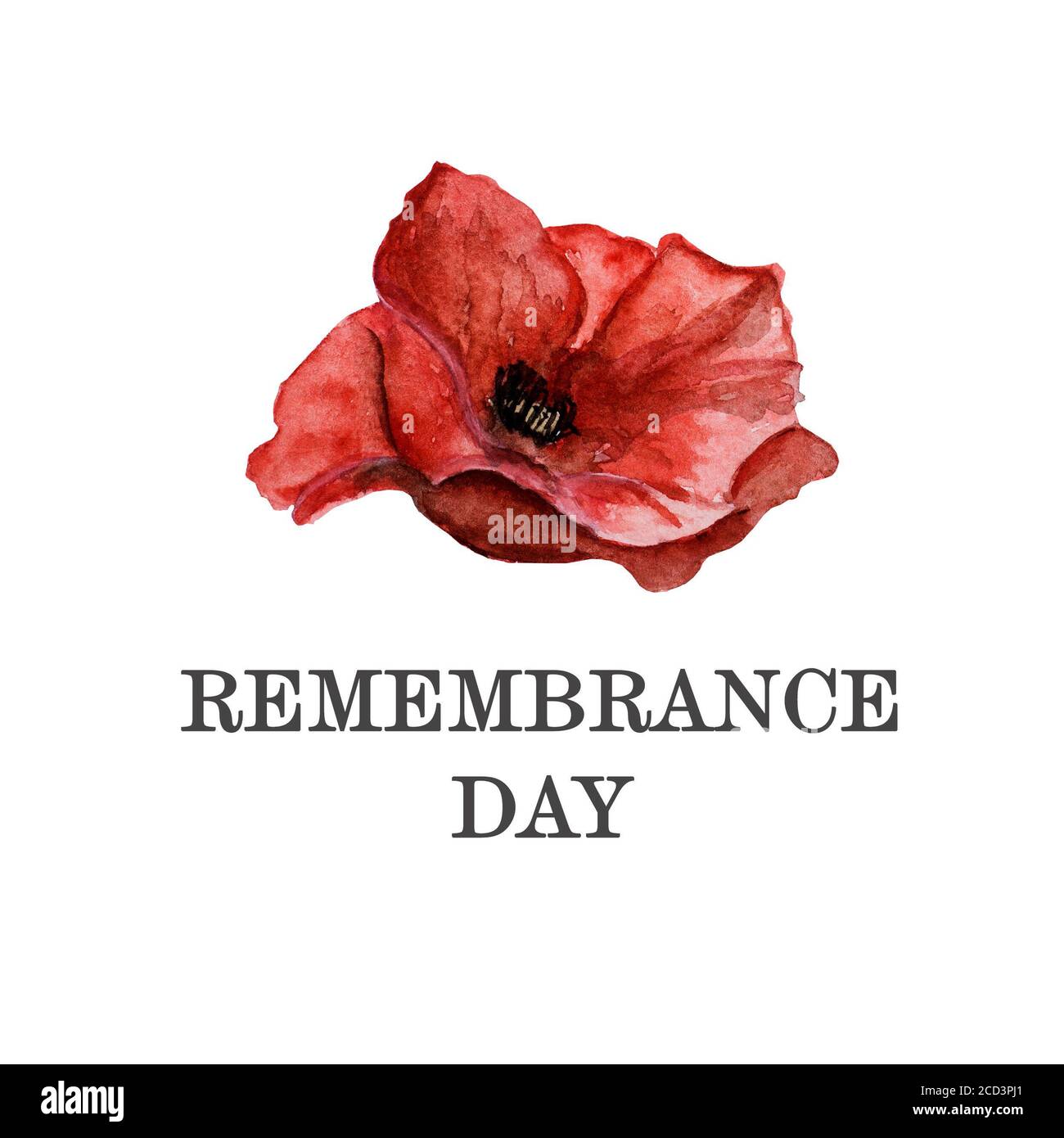 Giorno della memoria. Bellissimo biglietto d'auguri. Primo piano Foto Stock