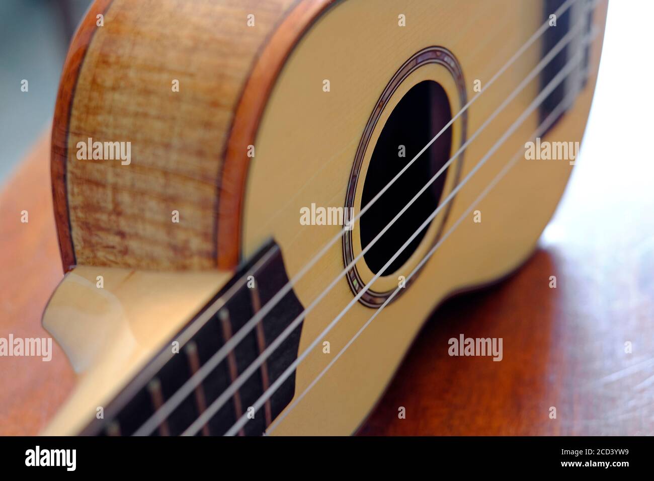 ukulele stringed strumento musicale Foto Stock