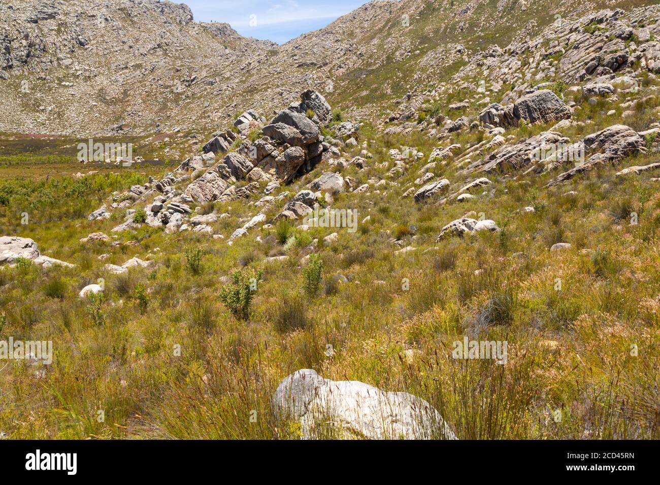 Bellissimo paesaggio nelle montagne di Ceres, Capo Occidentale, Sud Africa Foto Stock