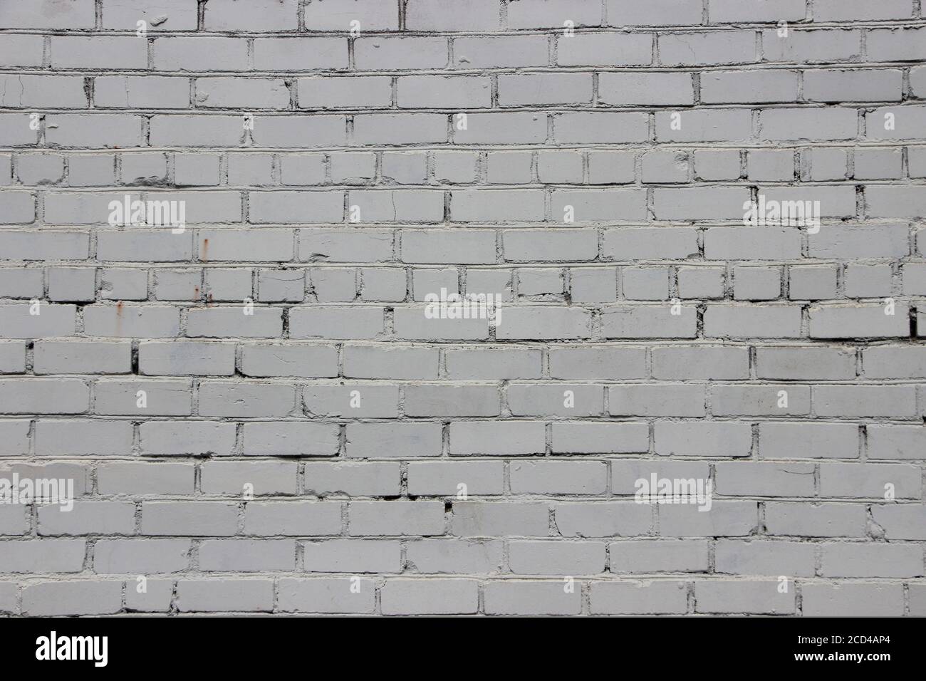 Bianco verniciato grunge muratura di fondo texture di mattone Foto Stock