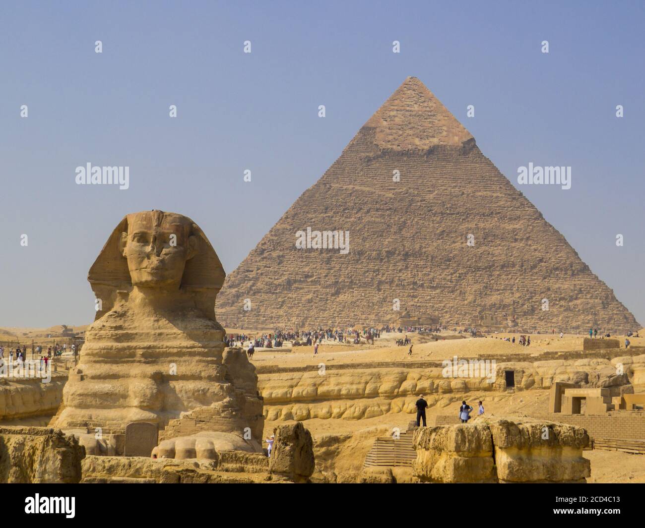 Giza, Egitto Foto Stock