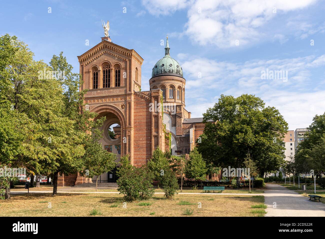 Chiesa di San Michele, conosciuta come Sankt-Michael-Kirche in tedesco, nel distretto di Mitte, Berlino, Germania Foto Stock
