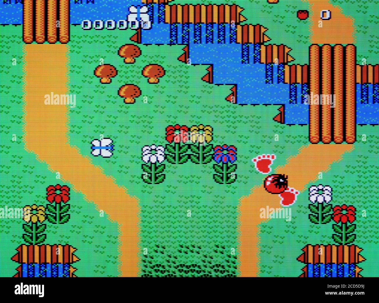Piede d'aria Kick Challenger - Videogioco Nintendo Famicom Disk System - solo per uso editoriale Foto Stock